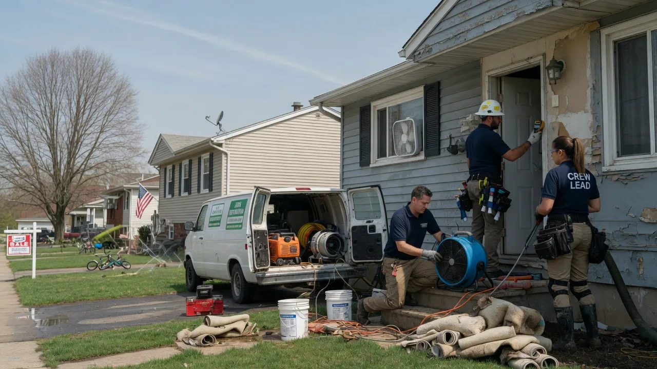 Flood Cleanup in Lawrence Township, NJ near me